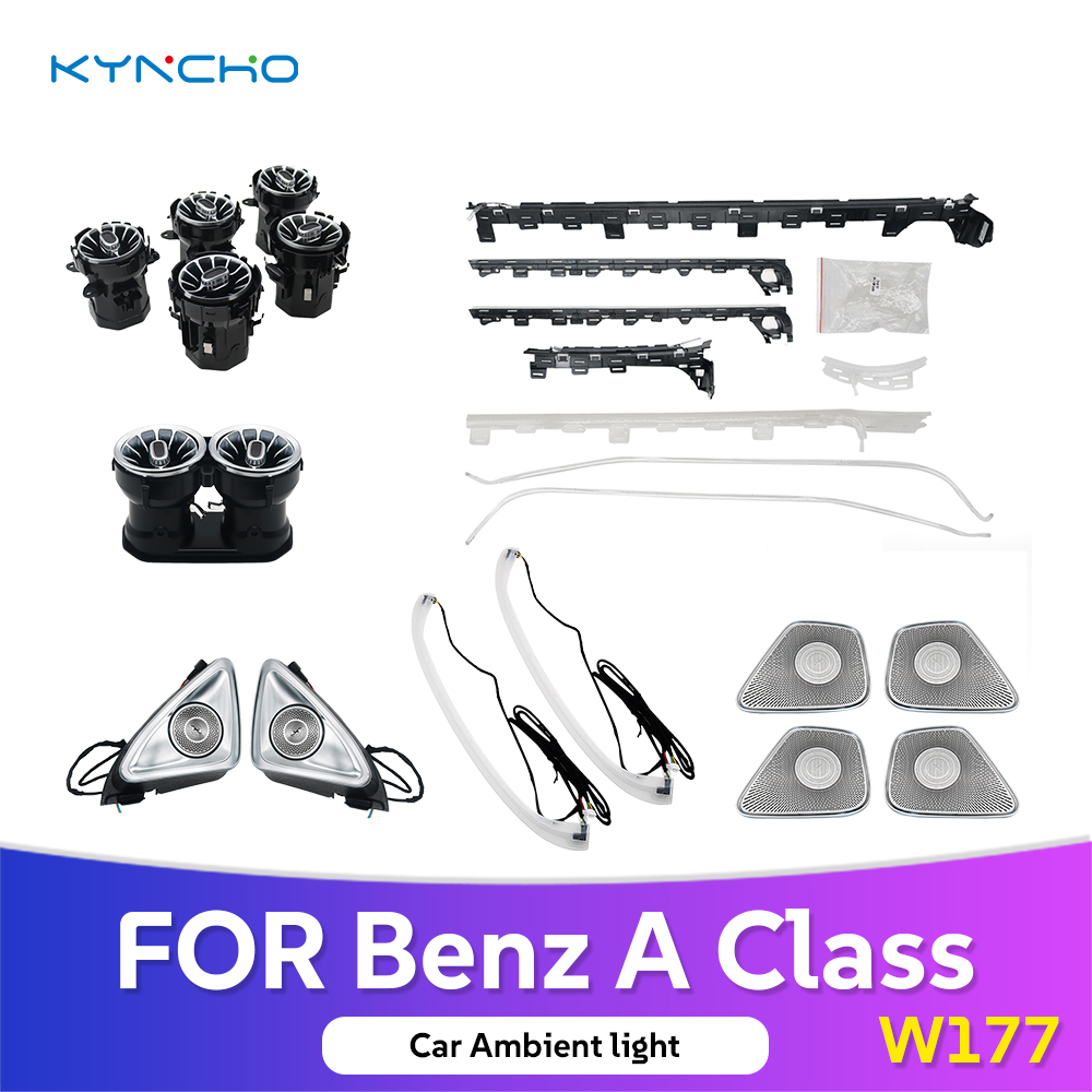 Led Ambient Interior Car Lights App Control - KYNCHO LED Car Ambient Light Kit