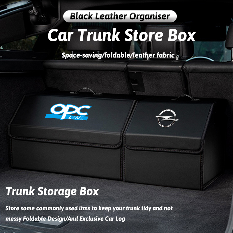 Car Trunk Organizer Box Leathe - огляд і ціна Car Trunk Organizer Foldable Storage Box