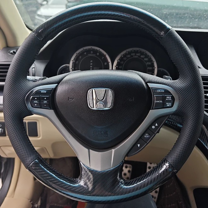 for Honda Accord Euro 2008-201 - огляд і ціна Car Steering Wheel Cover Anti Slip Breathable