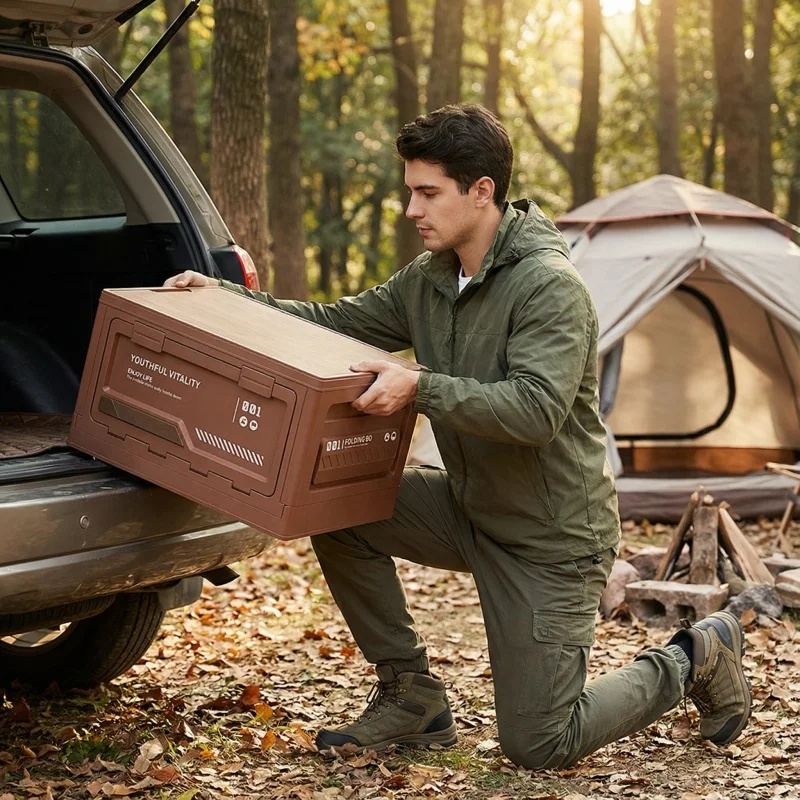 Folding Outdoor Camping Storag - огляд і ціна Car Trunk Organizer Foldable Storage Box