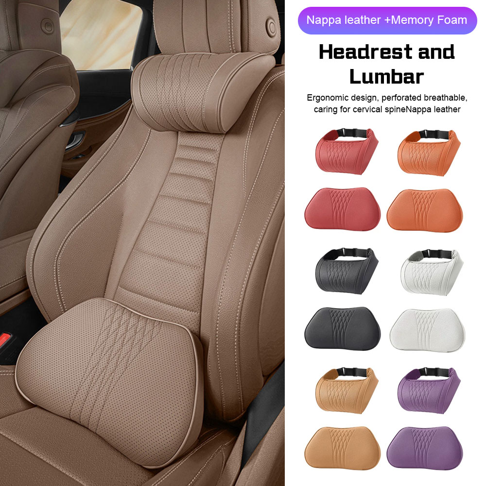For Chery Exeed VX RX CDM FL L - огляд і ціна Memory Foam Car Neck Pillow Lumbar Support