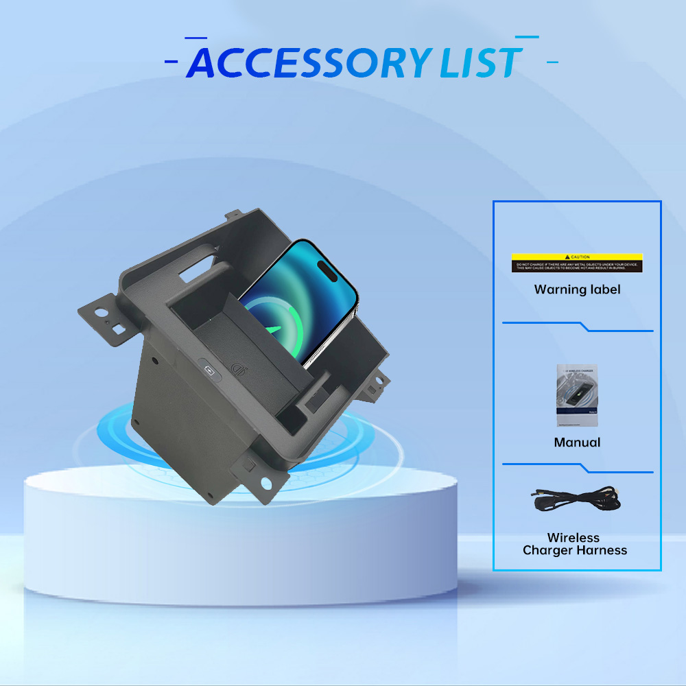 Car Wireless Charging Pad for  - огляд і ціна Wireless Car Charger Mount Fast Charging