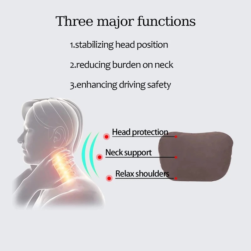 Memory Foam Car Seat Headrest  - огляд і ціна Memory Foam Car Neck Pillow Lumbar Support