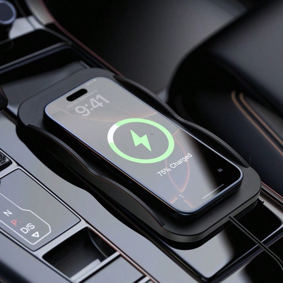 Tafdiur 1-Piece Silicone Squar - огляд і ціна Wireless Car Charger Mount Fast Charging