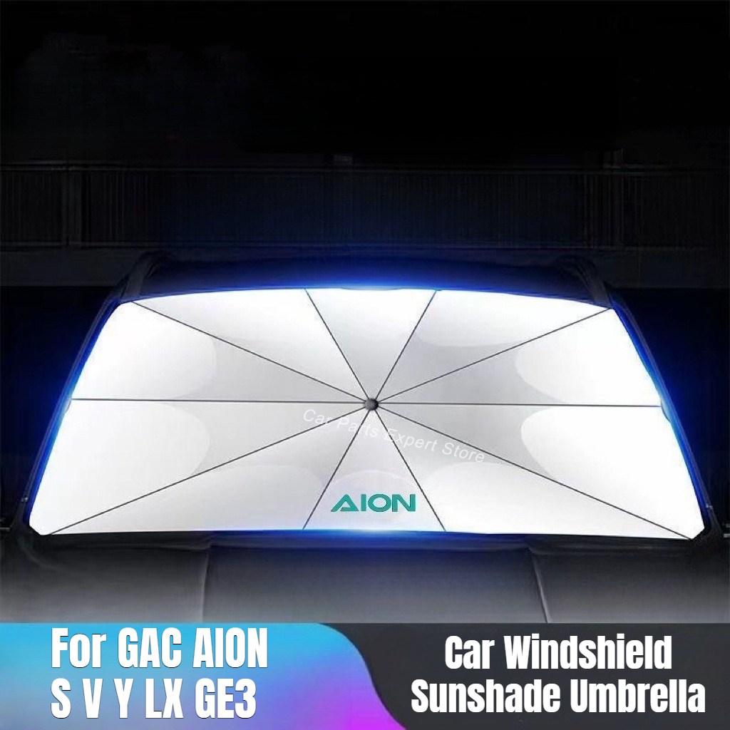For GAC AION S V Y LX GE3 Car  - огляд і ціна Car Sunshade Windshield Umbrella Foldable