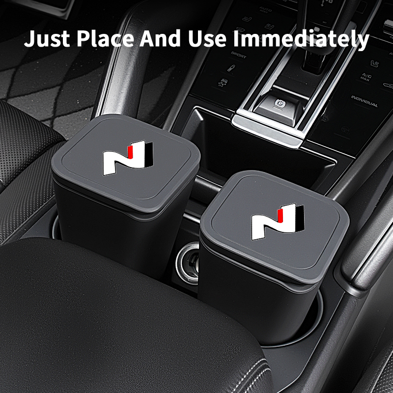 Silicone Car Door Storage Tras - огляд і ціна Waterproof Car Trash Can With Lid