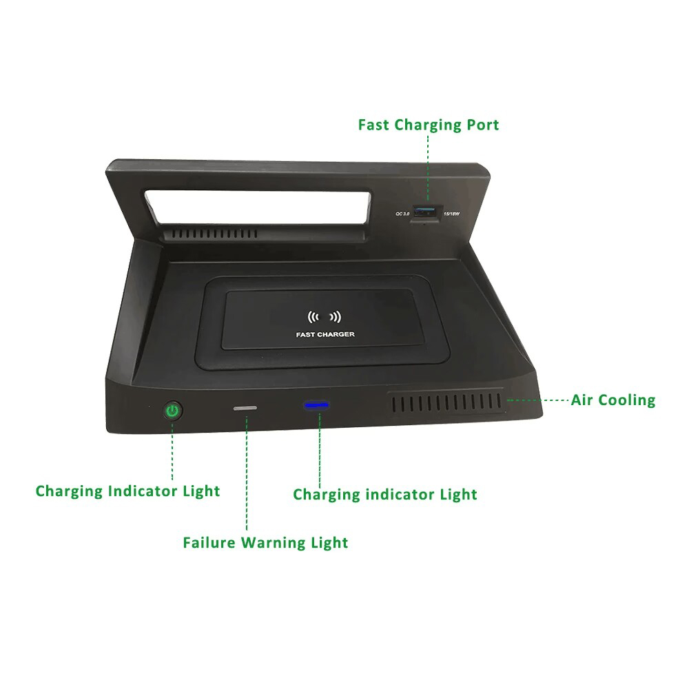 Car Fast Charging Wireless Cha - огляд і ціна Wireless Car Charger Mount Fast Charging