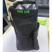 Black Car Waterproof Trash Bag - огляд і ціна Waterproof Car Trash Can With Lid