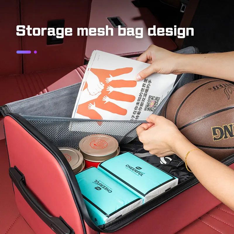 For BAIC Jishi Polestone 01 Ro - огляд і ціна Car Trunk Organizer Foldable Storage Box