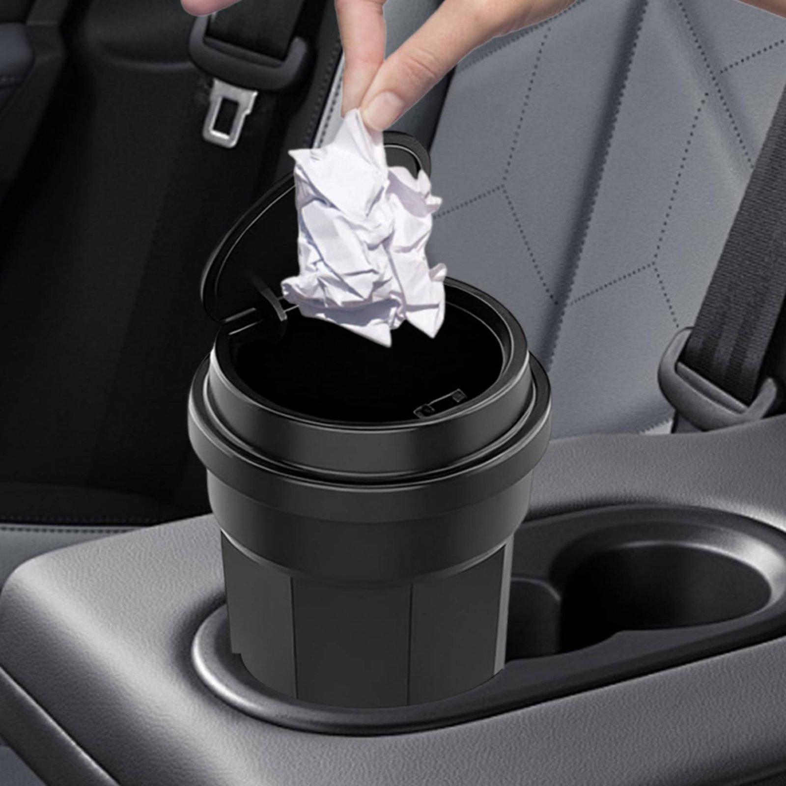 Car Trash Can with Lid Small A - огляд і ціна Waterproof Car Trash Can With Lid