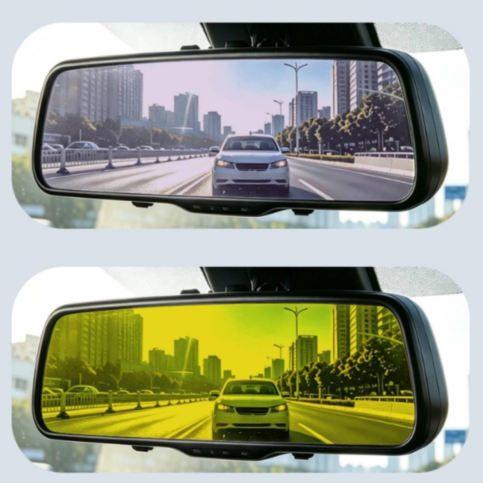 Car Rearview Mirror Dimming Fi - огляд і ціна Anti Glare Car Rearview Mirror Film