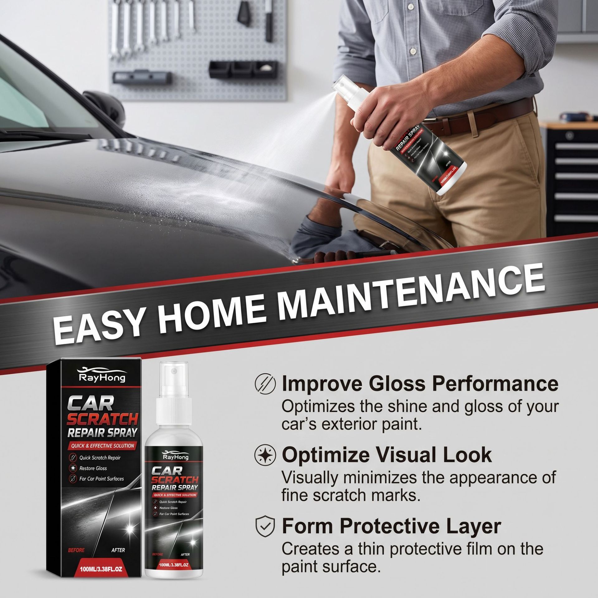 Car Scratch Remover Nano Spray - огляд і ціна Car Care