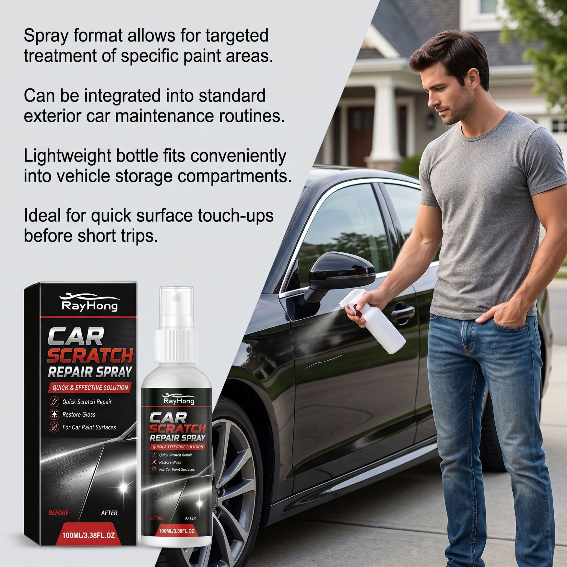 Car Scratch Remover Nano Spray - огляд і ціна Car Care