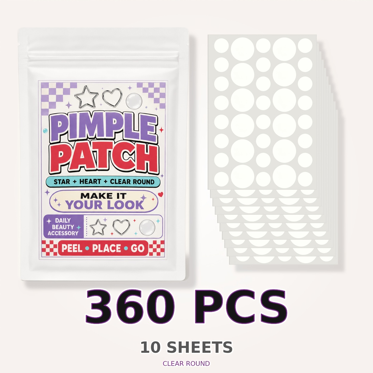 360PCS Transparent Round Hydro - огляд і ціна Car Care
