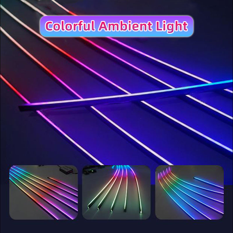 Universal Style Colorful RGB S - огляд і ціна Led Ambient Interior Car Lights App Control