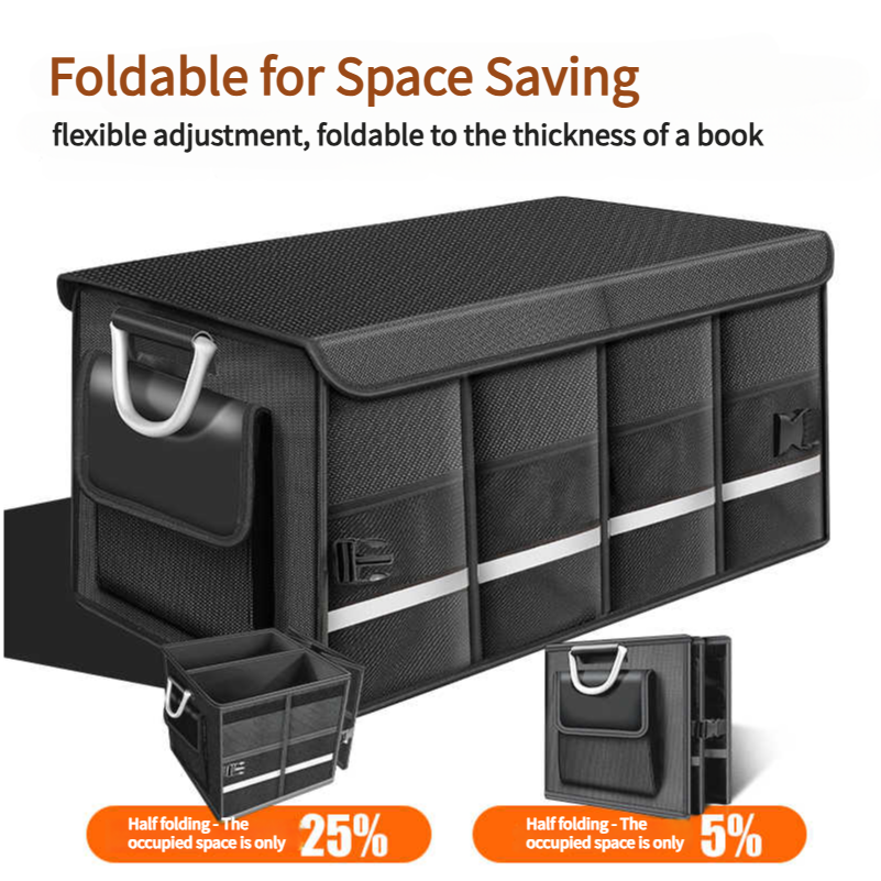 Heavy-Duty 72L Trunk Organizer - огляд і ціна Car Trunk Organizer Foldable Storage Box