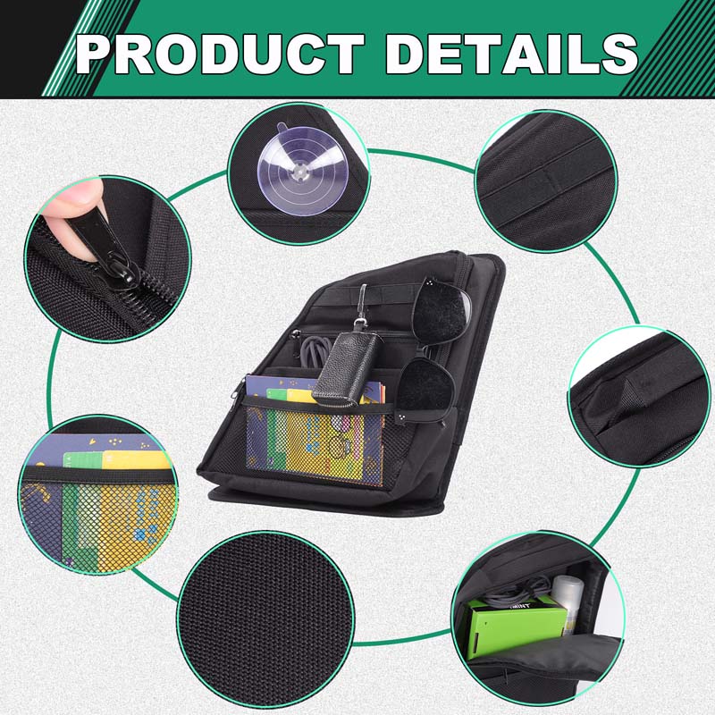 Rear Quarter Window Organizer  - огляд і ціна Car Trunk Organizer Foldable Storage Box