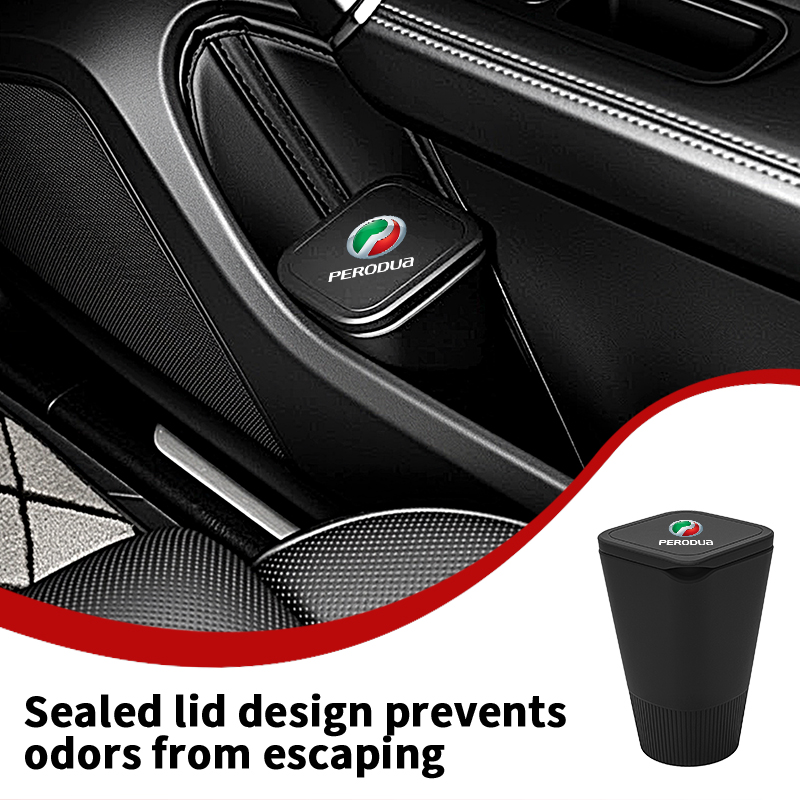 Silicone Car Door Storage Tras - огляд і ціна Waterproof Car Trash Can With Lid