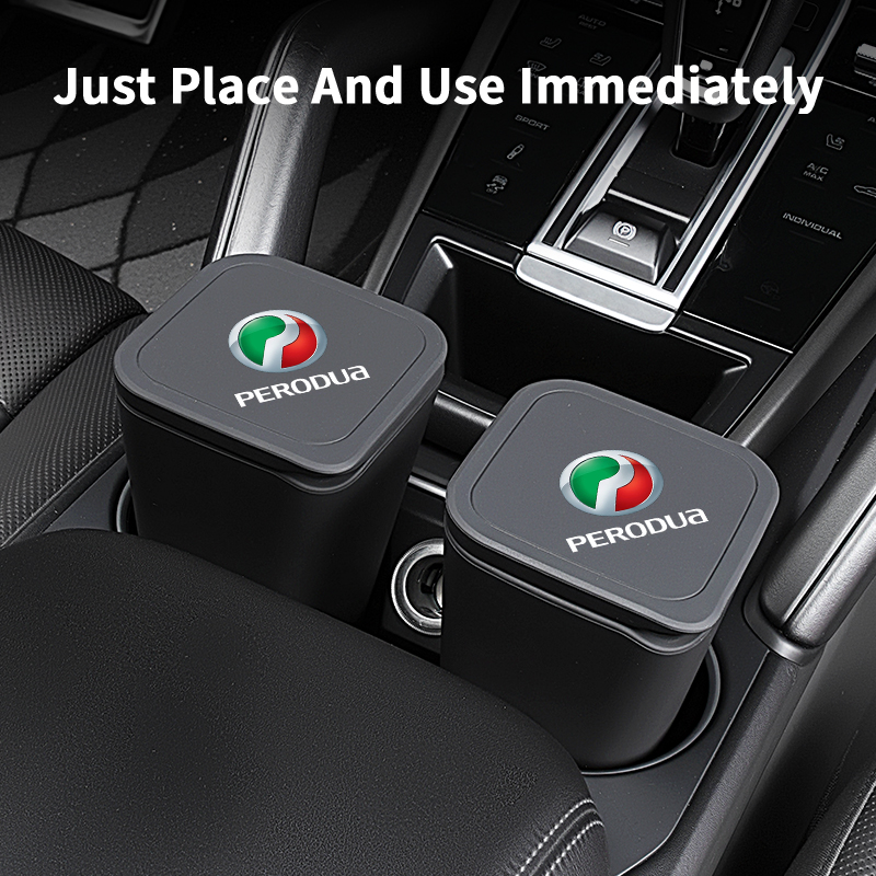 Silicone Car Door Storage Tras - огляд і ціна Waterproof Car Trash Can With Lid