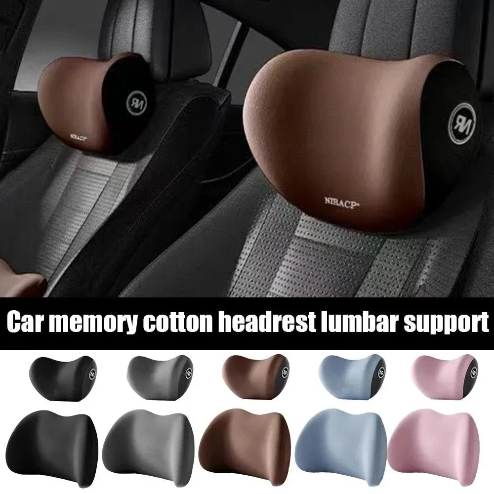 New Memory Foam Car Neck Pillo - огляд і ціна Memory Foam Car Neck Pillow Lumbar Support
