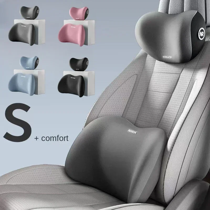 New Memory Foam Car Neck Pillo - огляд і ціна Memory Foam Car Neck Pillow Lumbar Support
